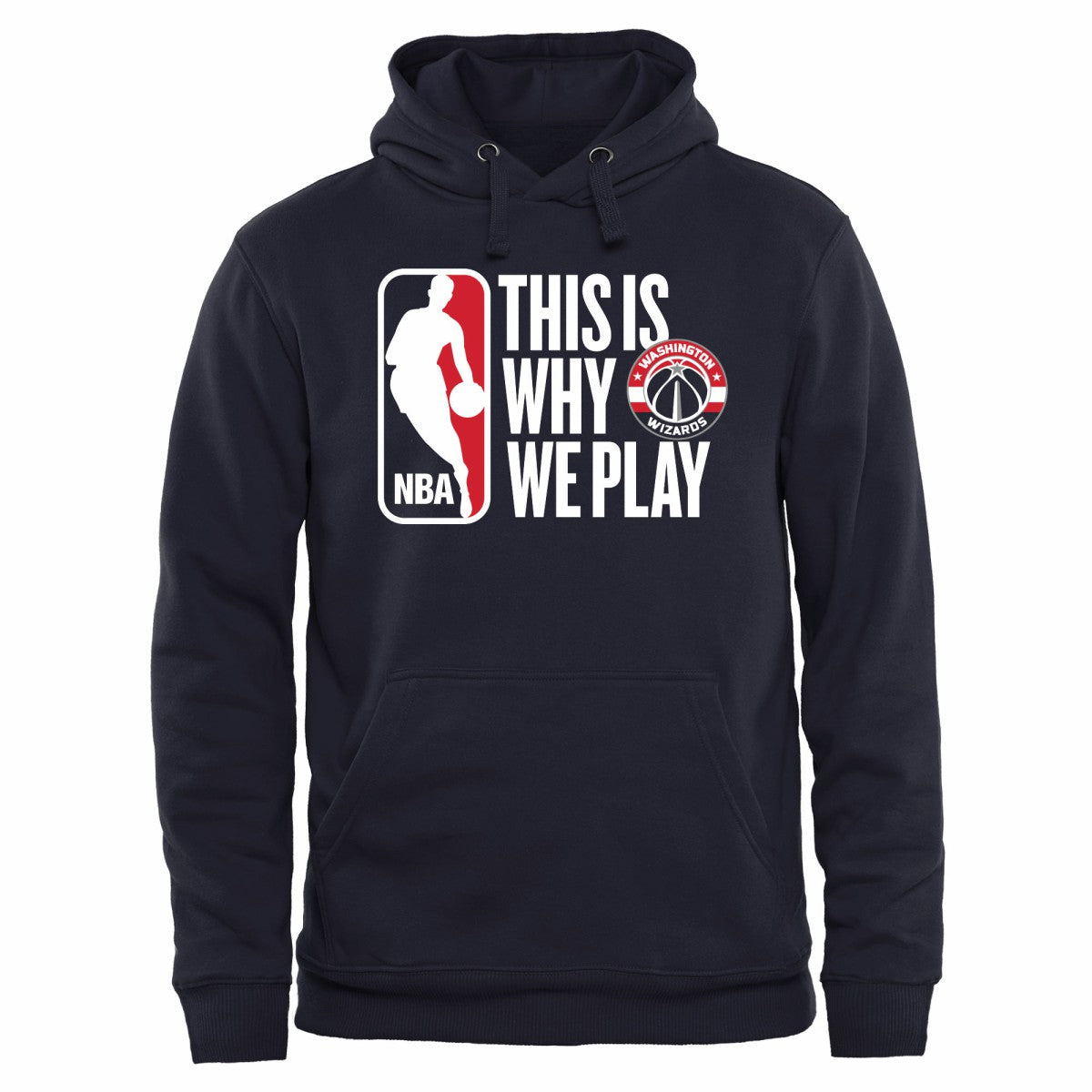 Washington Wizards This Is Why We Play Pullover Hoodie Navy - NBA