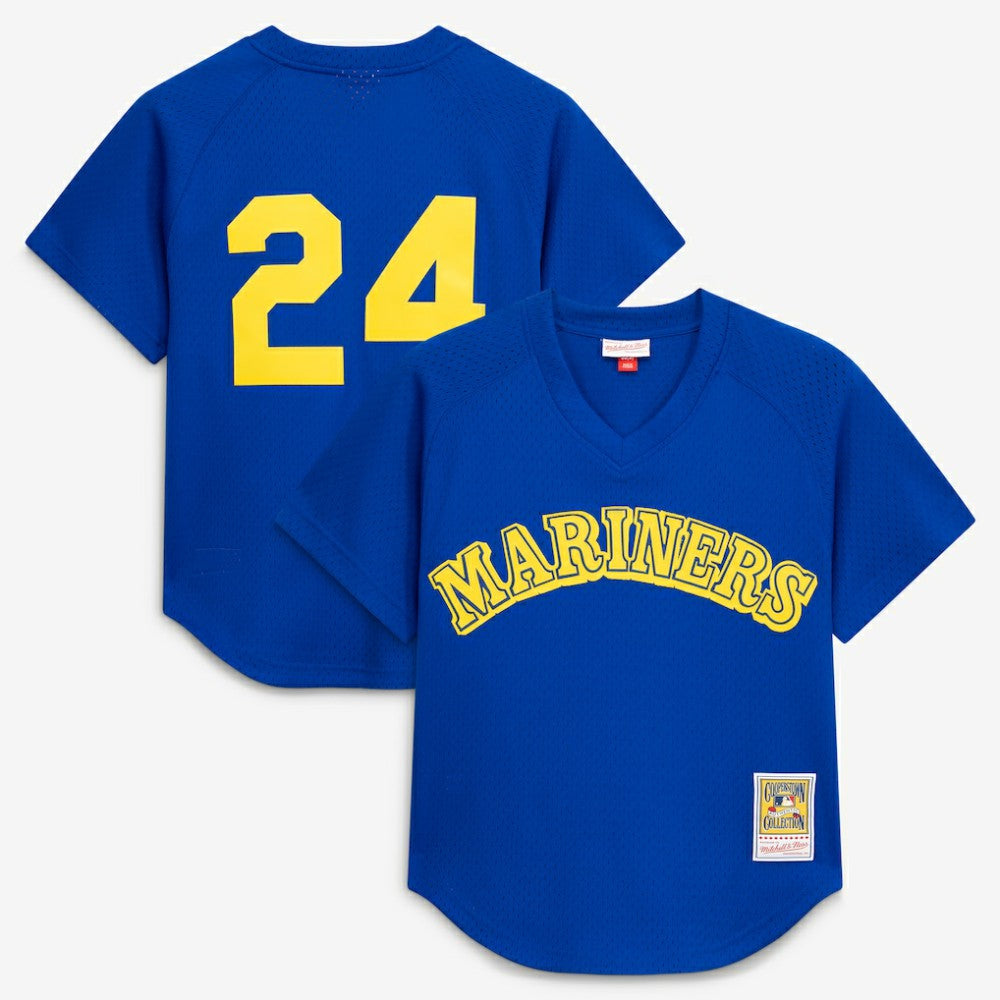 Ken Griffey Jr. Seattle Mariners Mitchell & Ness Authentic Batting Practice Jersey - MLB