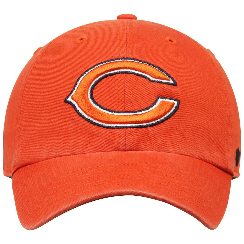 Chicago Bears '47 Clean Up Adjustable Hat Orange | 47 brand