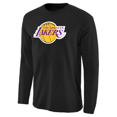 Los Angeles Lakers Primary Logo II Long Sleeve T-Shirt Black - NBA