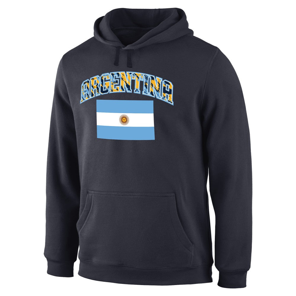 Argentina True Colors Pullover Hoodie Navy - FIFA World CUP