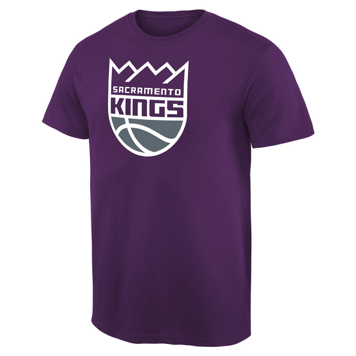Sacramento Kings Primary Logo 2 T-Shirt Purple - NBA