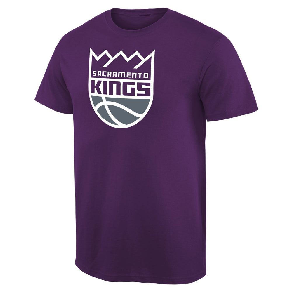 Sacramento Kings Primary Logo 2 T-Shirt Purple - NBA