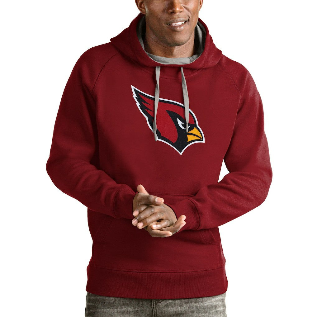 Arizona Cardinals Antigua Victory Pullover Hoodie Cardinal | NFL