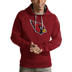 Arizona Cardinals Antigua Victory Pullover Hoodie Cardinal | NFL
