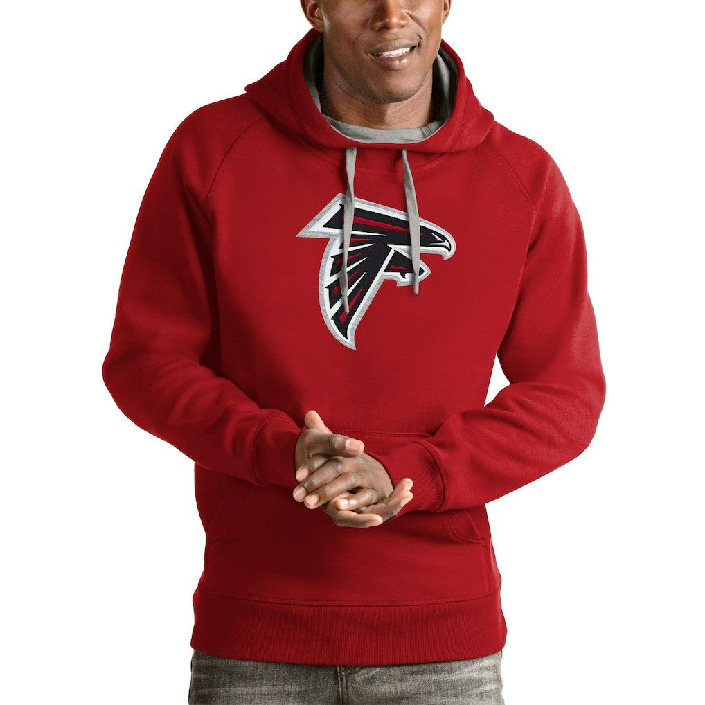 Atlanta Falcons Antigua Victory Pullover Hoodie Red | NFL