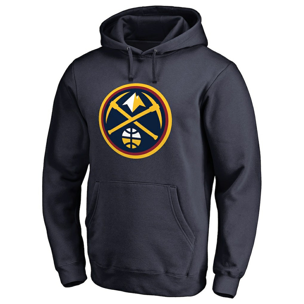 Denver Nuggets #1 Dad Pullover Hoodie Navy - NBA
