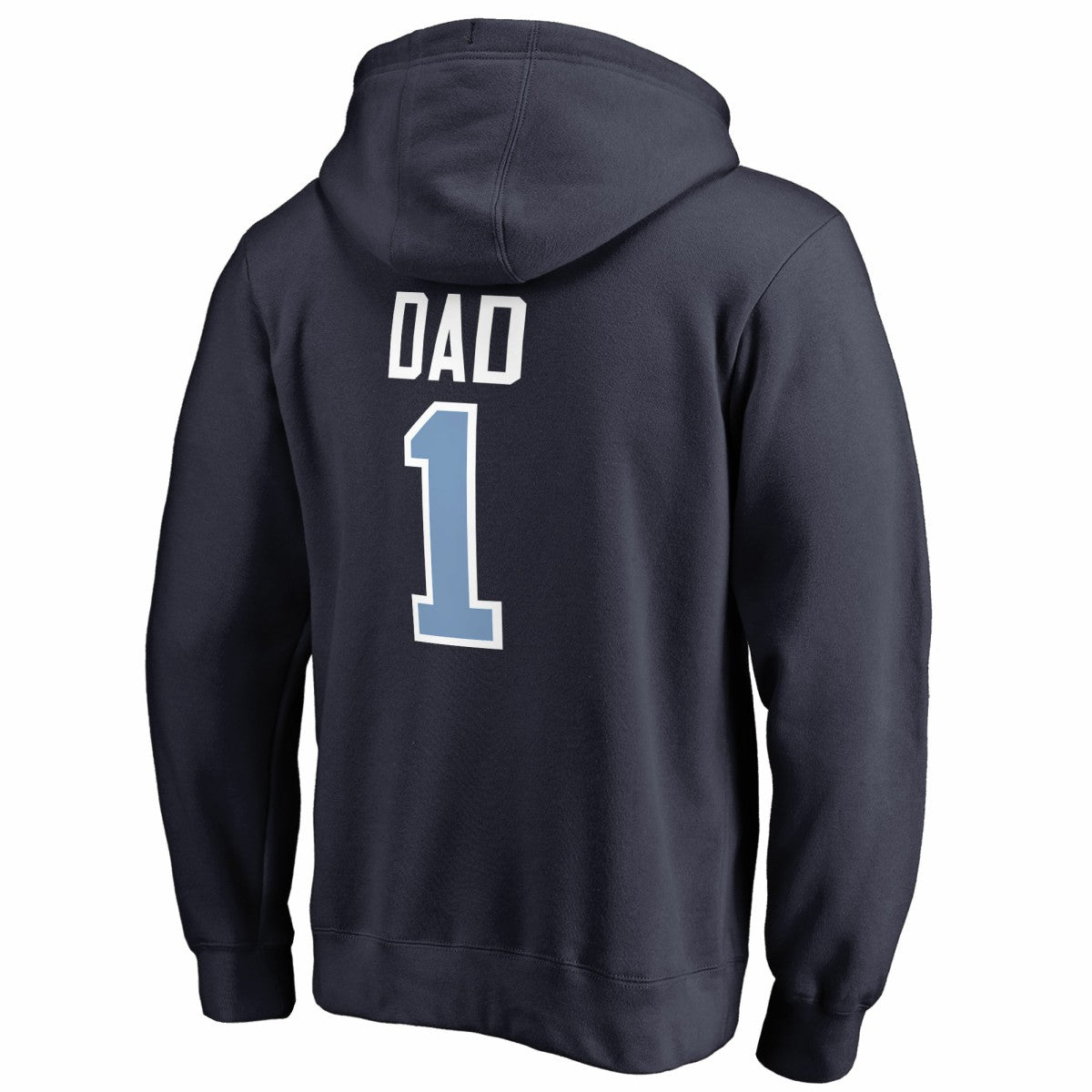 Memphis Grizzlies #1 Dad Pullover Hoodie Navy - NBA