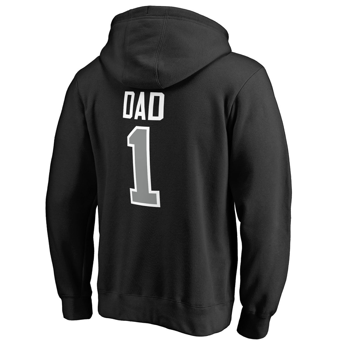 San Antonio Spurs #1 Dad Pullover Hoodie Black - NBA