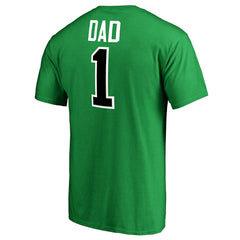 Boston Celtics #1 Dad T-Shirt Kelly Green - NBA