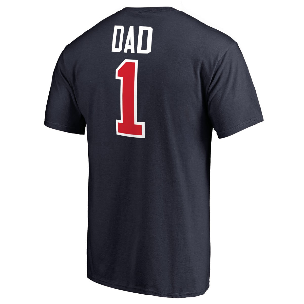 Washington Wizards #1 Dad T-Shirt Navy - NBA