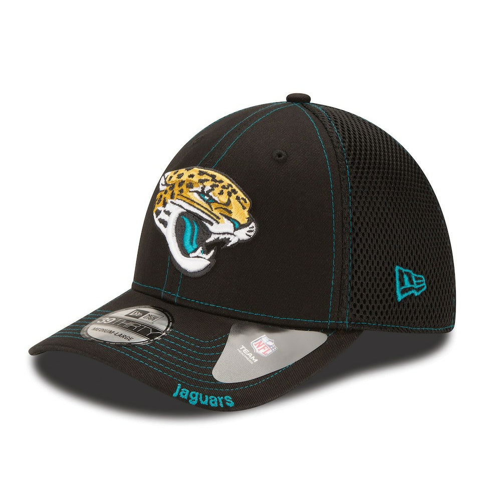 Jacksonville Jaguars New Era Neo 39THIRTY Flex Hat Black - | NFL