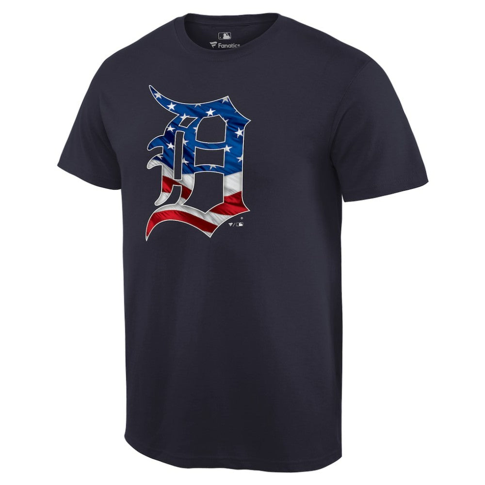 Detroit Tigers Banner Wave T-Shirt - MLB