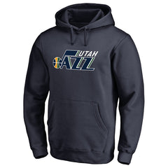 Utah Jazz Primary Logo Pullover Hoodie Navy - NBA