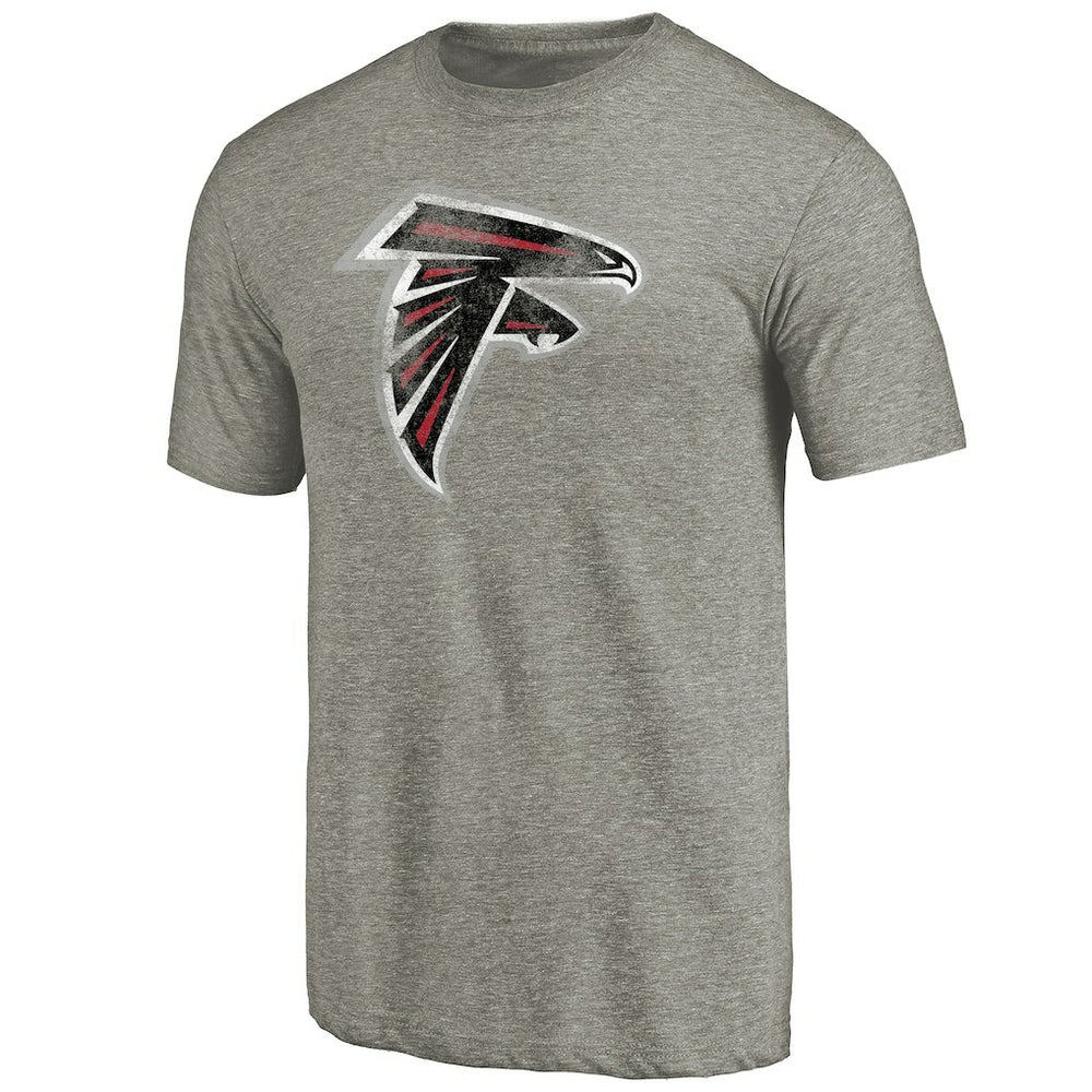 Atlanta Falcons Distressed Team T-Shirt Ash | NFL