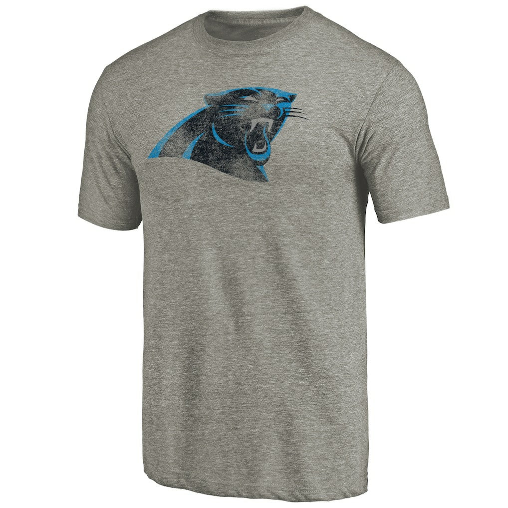 Carolina Panthers Distressed Team T-Shirt Ash | NFL