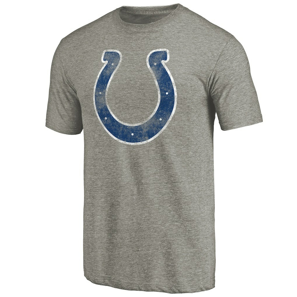Indianapolis Colts Distressed Team T-Shirt Ash | NFL