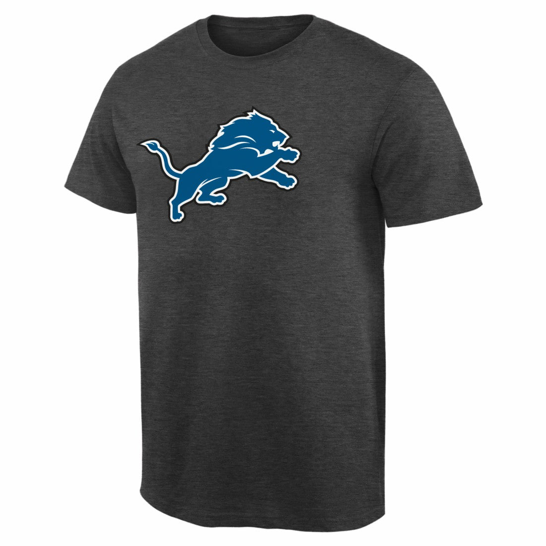 Detroit Lions Rally Logo T-Shirt Heathered Gray | NFL