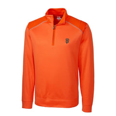 San Francisco Giants Cutter & Buck Ridge WeatherTec Half-Zip Pullover Jacket - MLB