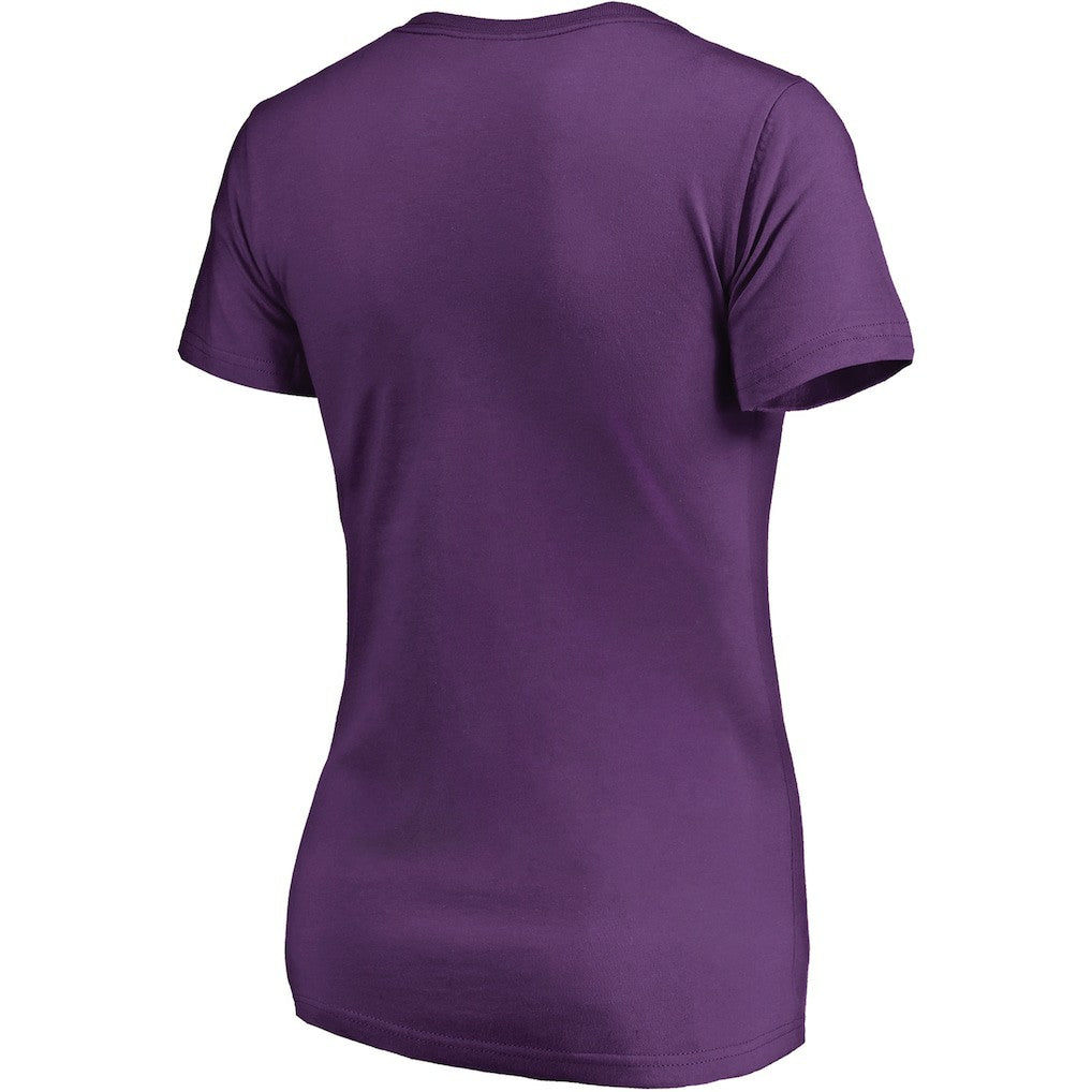 Minnesota Vikings Women's Primary Team Logo T-Shirt Purple | NFL