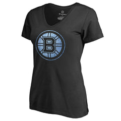 Boston Bruins Women's Pond Hockey T-Shirt - Black - NHL