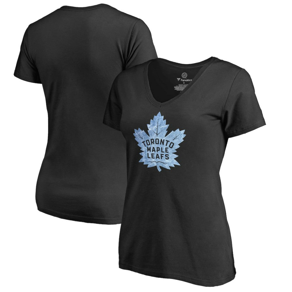 Toronto Maple Leafs Women's Pond Hockey T-Shirt - Black - NHL