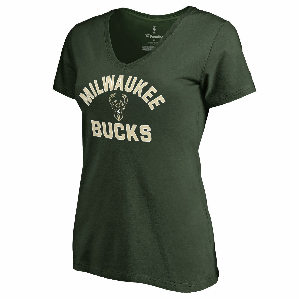 Milwaukee Bucks Women's Overtime T-Shirt Green - NBA