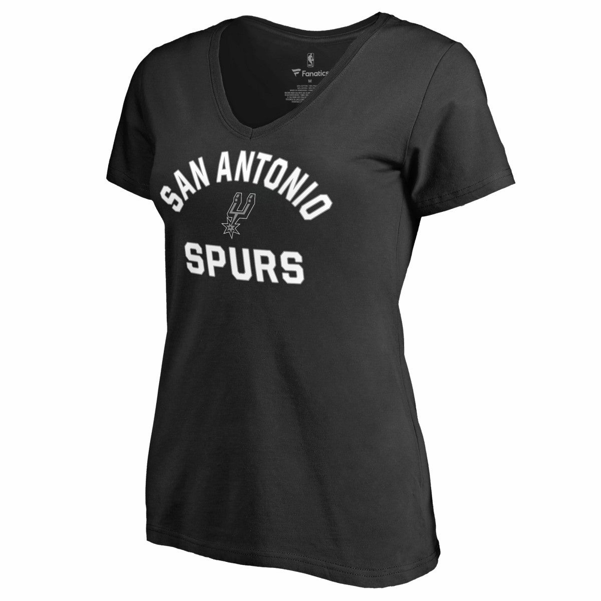 San Antonio Spurs Women's Overtime T-Shirt Black - NBA