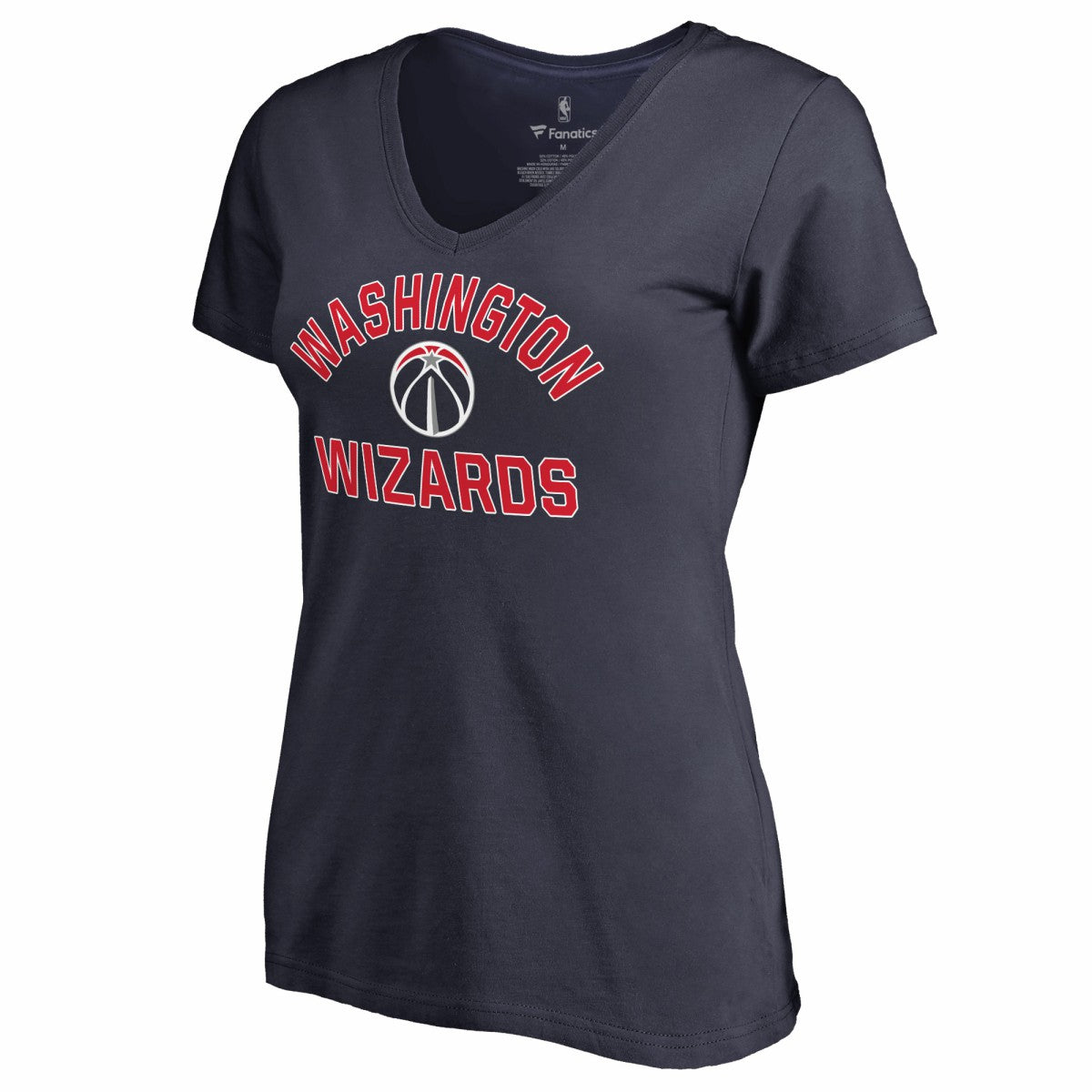 Washington Wizards Women's Overtime V-Neck T-Shirt Navy - NBA