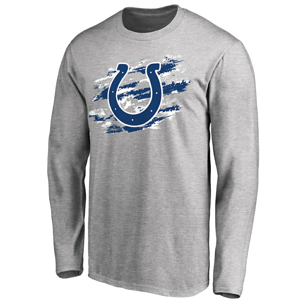 Indianapolis Colts True Colors Long Sleeve T-Shirt Ash | NFL