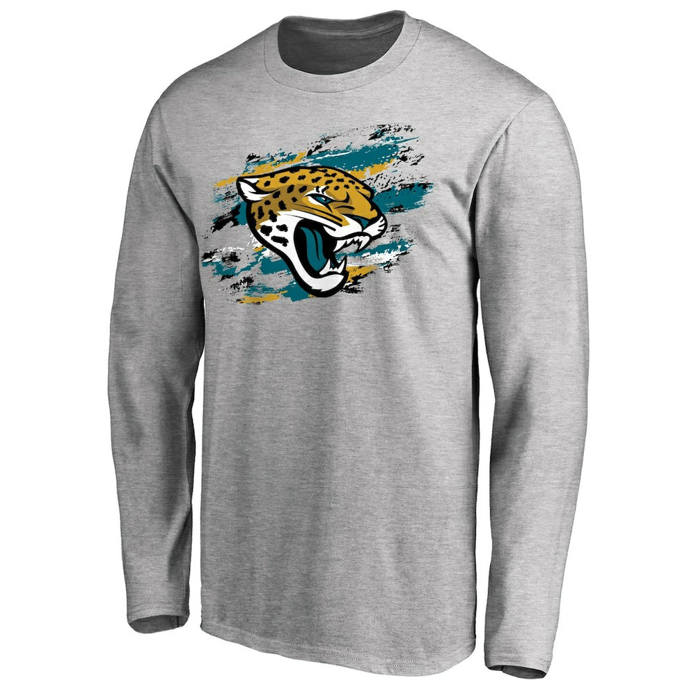 Jacksonville Jaguars True Colors Long Sleeve T-Shirt Ash | NFL