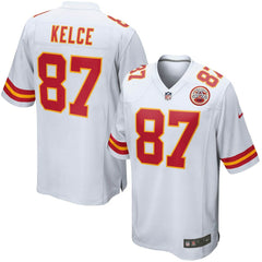 Travis Kelce Kansas City Chiefs Youth Game Jersey White | Nike for Sale