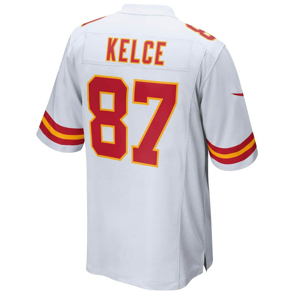 Travis Kelce Kansas City Chiefs Youth Game Jersey White | Nike for Sale