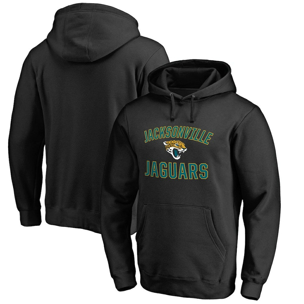 Jacksonville Jaguars Victory Arch Pullover Hoodie Black | NFL