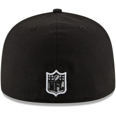 Chicago Bears New Era B-Dub 59FIFTY Fitted Hat Black | NFL