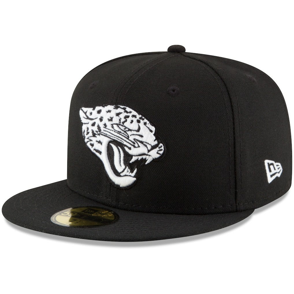 Jacksonville Jaguars New Era B-Dub 59FIFTY Fitted Hat Black | NFL