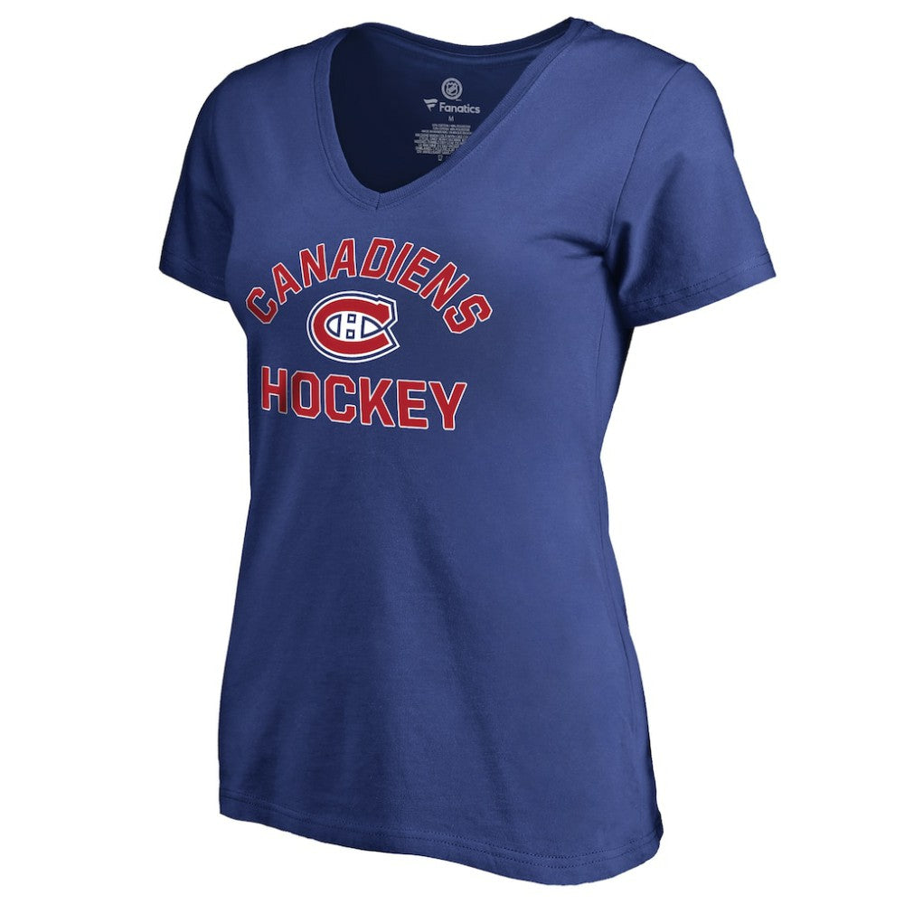 Montreal Canadiens Women's Overtime T-Shirt - Royal - NHL