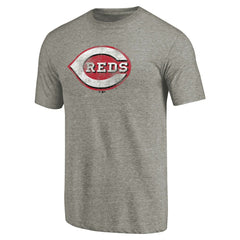 Cincinnati Reds Distressed Team Tri-Blend T-Shirt - MLB