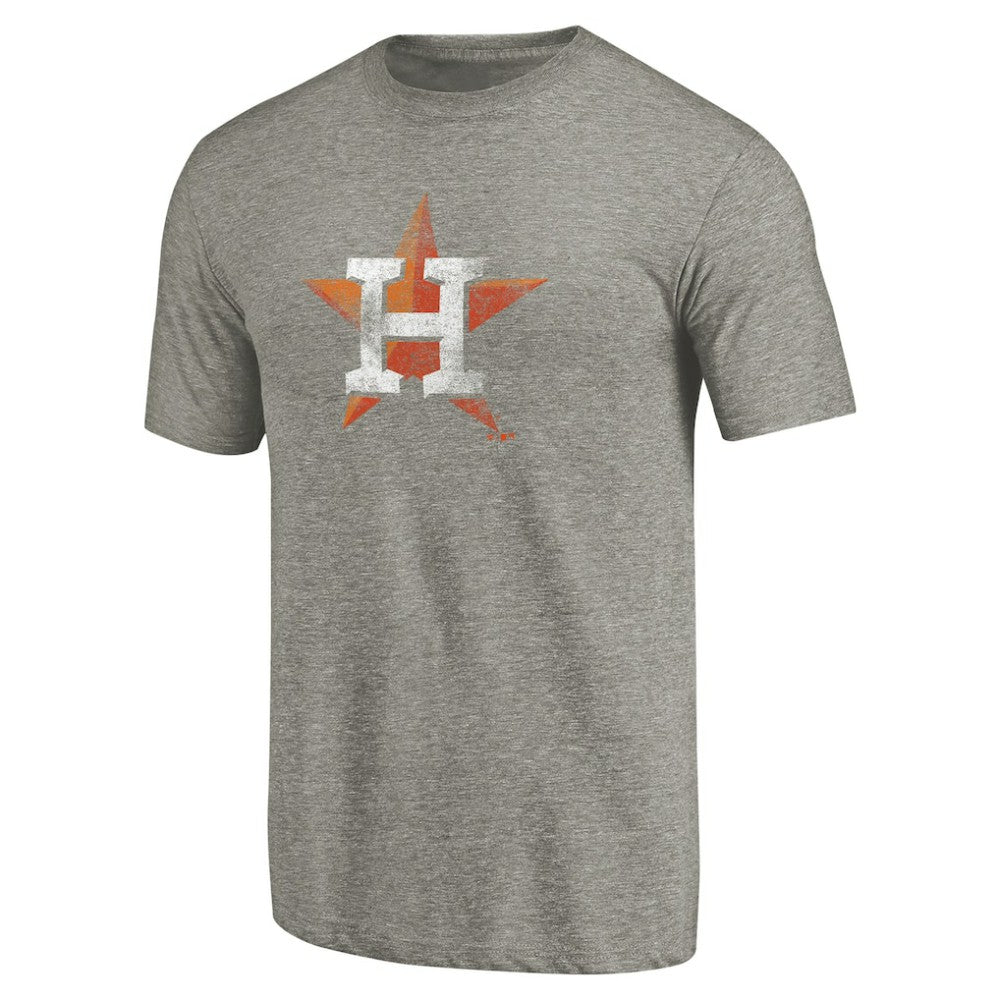 Houston Astros Distressed Team Tri-Blend T-Shirt - MLB