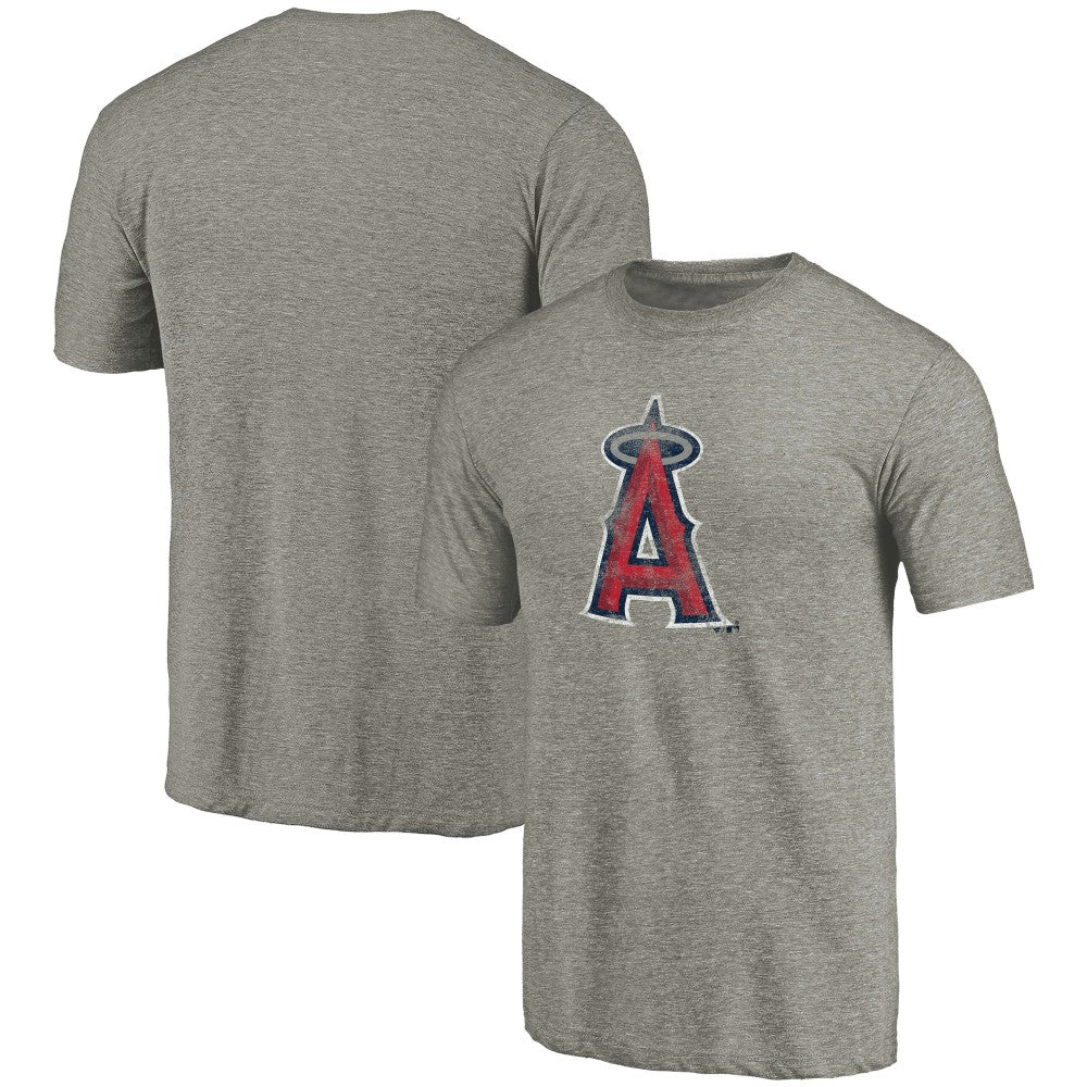 Los Angeles Angels Distressed Team Tri-Blend T-Shirt - MLB
