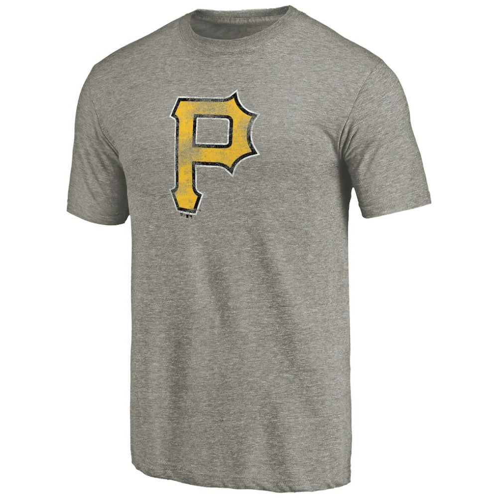 Pittsburgh Pirates Distressed Team Tri-Blend T-Shirt - MLB