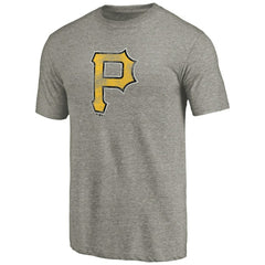 Pittsburgh Pirates Distressed Team Tri-Blend T-Shirt - MLB