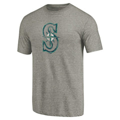 Seattle Mariners Distressed Team Tri-Blend T-Shirt - MLB