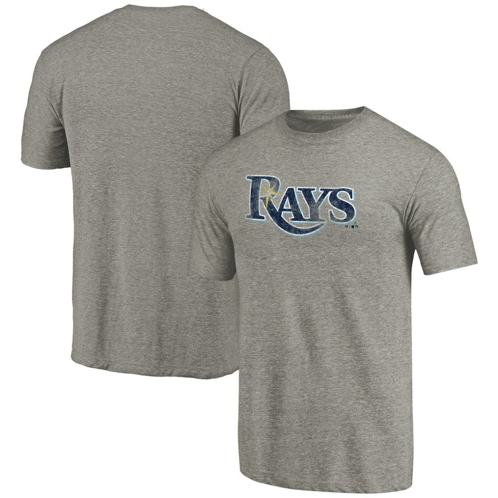 Tampa Bay Rays Distressed Team Tri-Blend T-Shirt - MLB