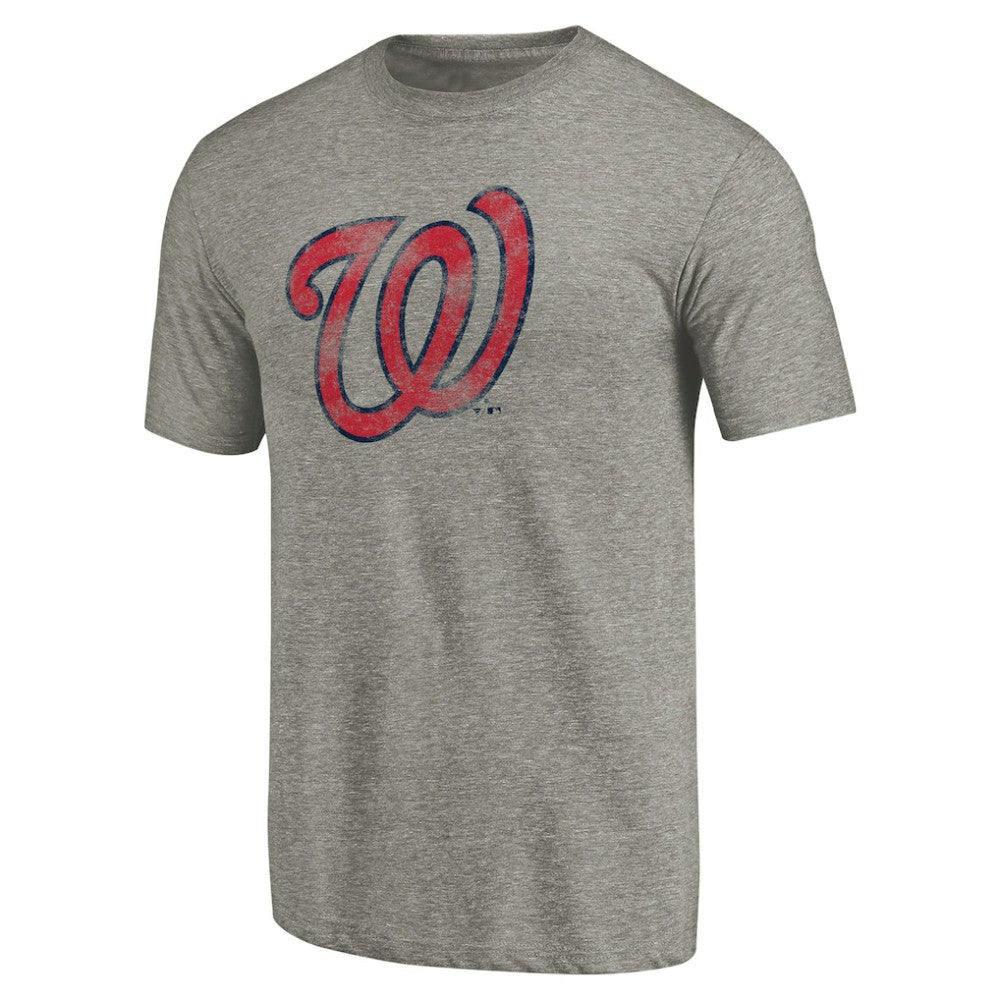 Washington Nationals Distressed Team Tri-Blend T-Shirt - MLB