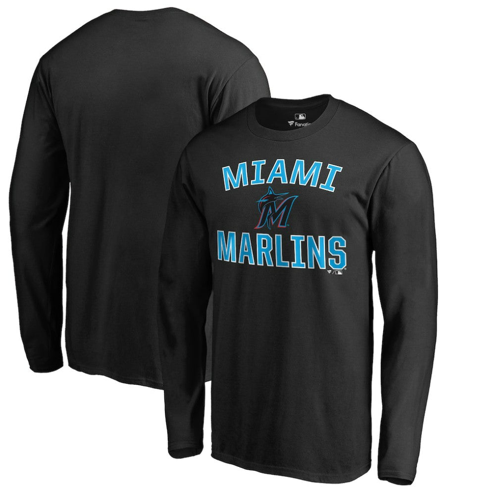Miami Marlins Victory Arch Long Sleeve T-Shirt - MLB