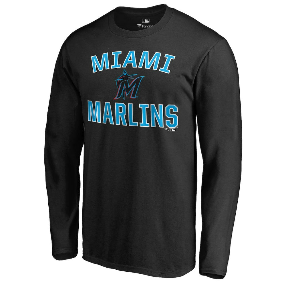 Miami Marlins Victory Arch Long Sleeve T-Shirt - MLB