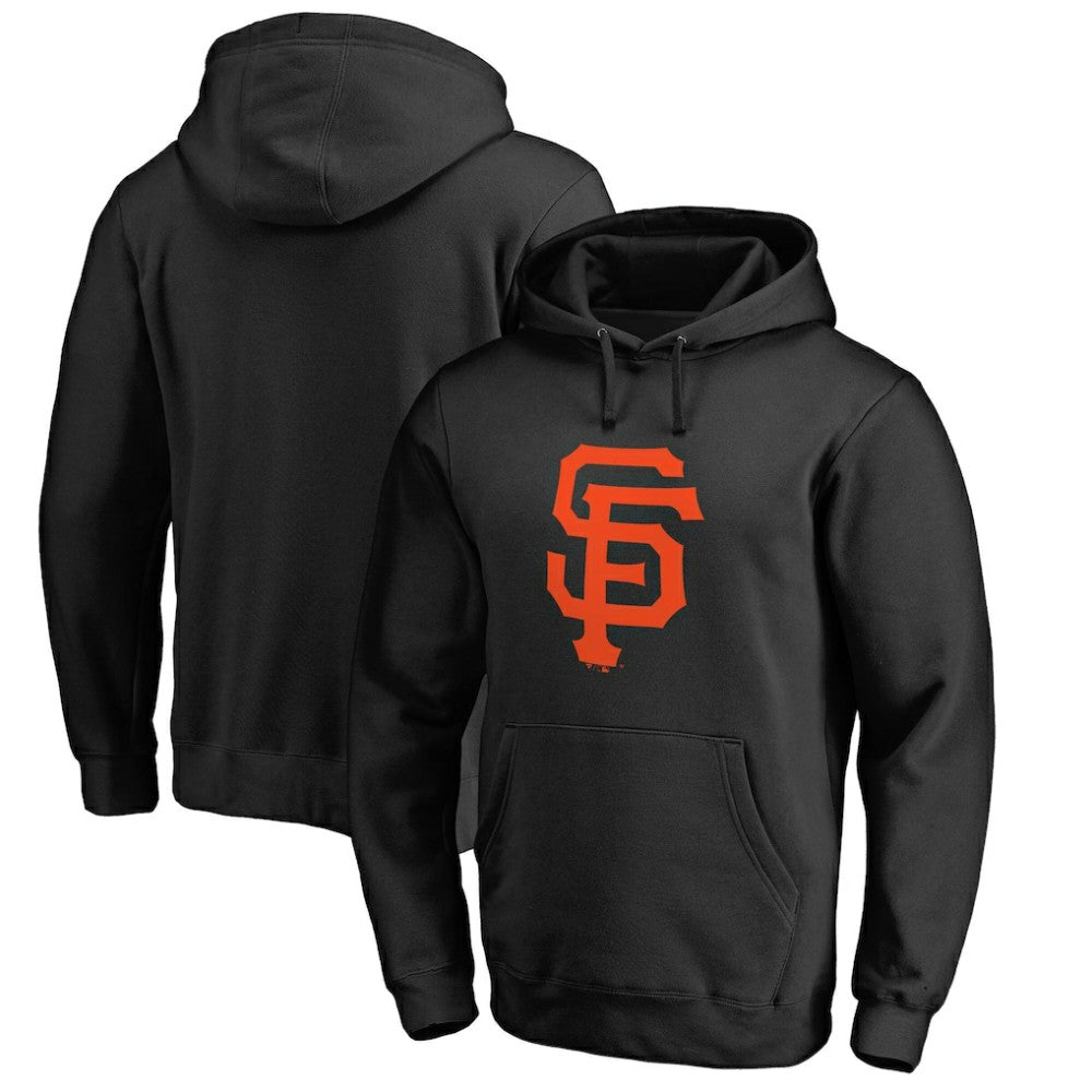 San Francisco Giants Official Logo Fitted Pullover Hoodie - MLB