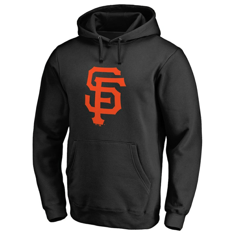 San Francisco Giants Official Logo Fitted Pullover Hoodie - MLB