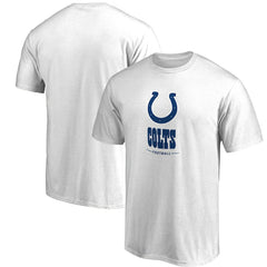 Indianapolis Colts Team Lockup T-Shirt White | NFL